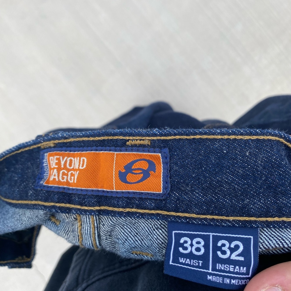 Vintage deadstock Anchor Blue Beyond Baggy jeans